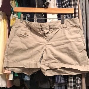 LOFT khaki shorts